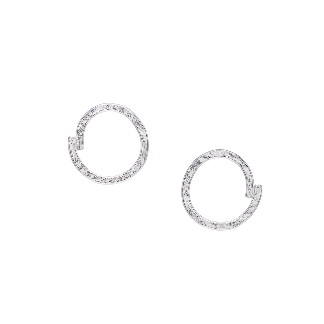 Sketch Studs - Small - Bright Sterling